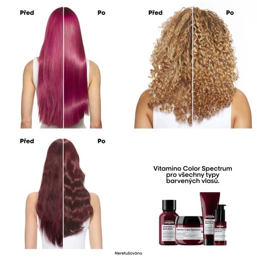 L’Oréal Professionnel Vitamino Color Spectrum Glass Shine serum 30 ml – sérum pro ultra lesk barvených vlasů
