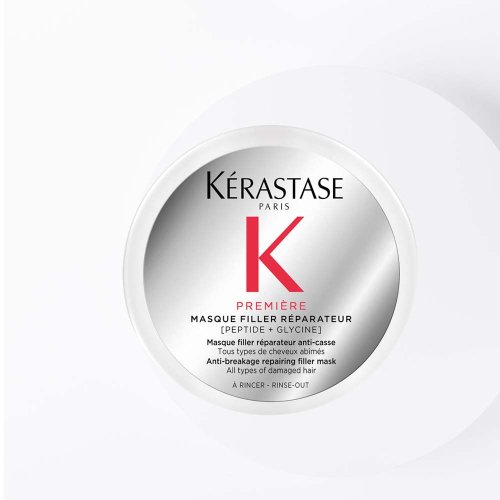Kérastase Première Discovery Set pro poškozené vlasy – předšamponová péče 45 ml + šampon 80 ml + maska 75 ml