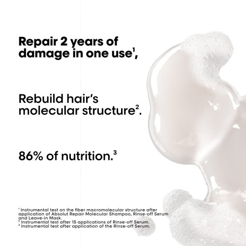 L’Oréal Professionnel Absolut Repair Molecular shampoo refill 500 ml – náhradní náplň pro poškozené vlasy 500 ml
