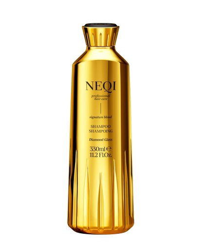 NEQI Diamond Glass hydratační šampon pro lesk a uhlazení vlasů 330 ml