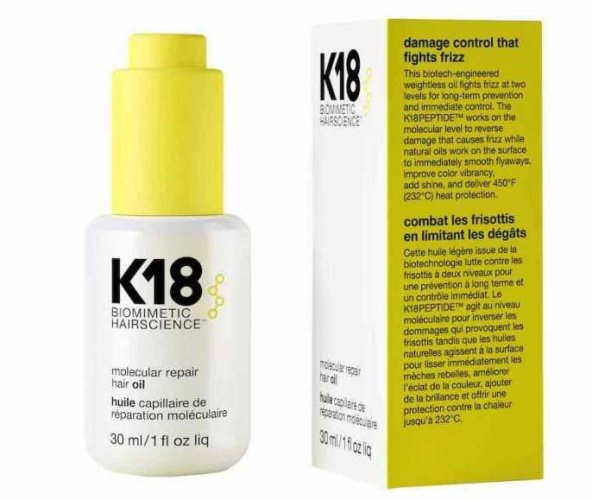 K18 Molecular Repair Hair Oil – Gewichtloses reparierendes Haaröl 30 ml