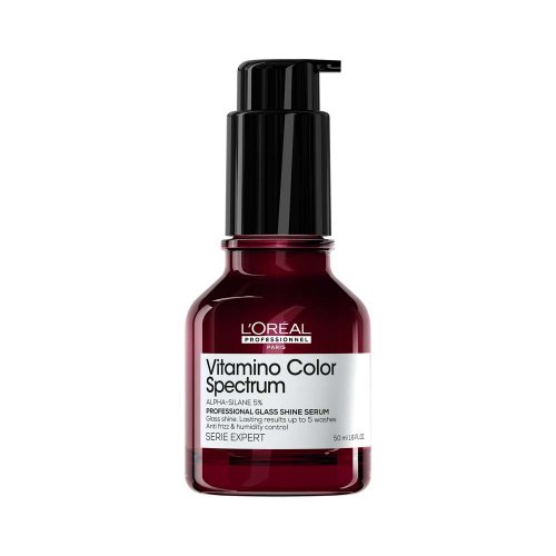L’Oréal Professionnel Vitamino Color Spectrum Glass Shine serum 50 ml – sérum pro ultra lesk barvených vlasů