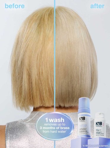K18 TripleBright Purple Shampoo – Silbershampoo gegen Gelbstich 125 ml