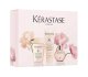 Kérastase Gloss Absolu Oil Spring Set – Bain Hydra-Gloss šampón 80 ml + Fondant Hydra-Gloss kondicionér 75 ml + Glaze Drops rozjasňujúci olej 45 ml