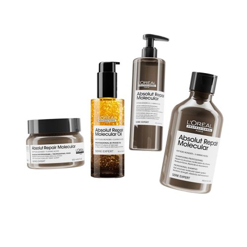 L’Oréal Professionnel Absolut Repair Molecular Dual Oil 90 ml – regeneračný dvojfázový olej pre poškodené vlasy