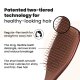Tangle Teezer The Ultimate Detangler Chrome Chocolate Bronze – professionelle Bürste für nasses Haar ohne Ziepen und Haarbruch