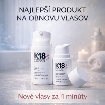 K 18 hair - nové vlasy za 4 minúty