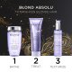 Kérastase Blond Absolu Geschenkset Shampoo Bain Lumiere 250 ml + Pflege Cicaflash 250 ml + Serum Cicaplasme 150 ml