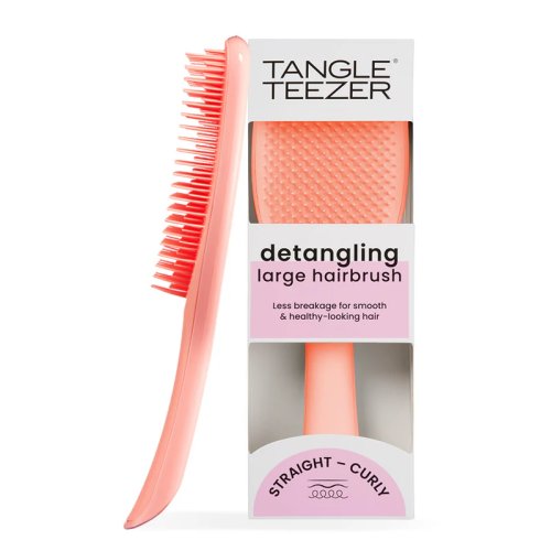 Tangle Teezer PAP The Ultimate Detangler Peach Glow – professionelle Bürste für nasses Haar ohne Ziepen und Haarbruch