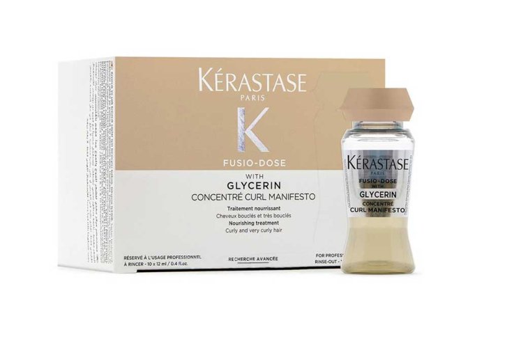 Kérastase Fusio-Dose Concentre Curl Manifesto – professionelles stärkendes Konzentrat für lockiges Haar 10 x 12 ml