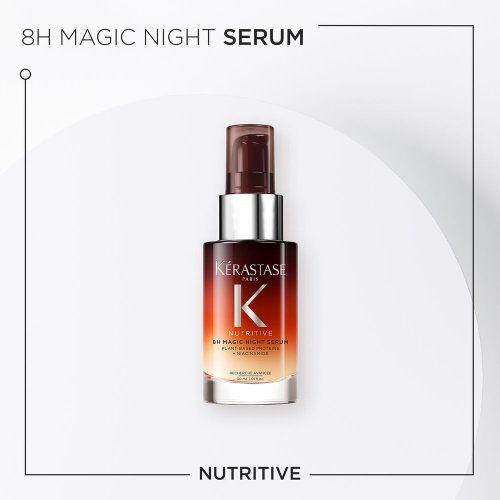 Kérastase Nutritive 8H Magic Night Serum Nährende und verschönernde Nacht Serum Reisepackung 30 ml