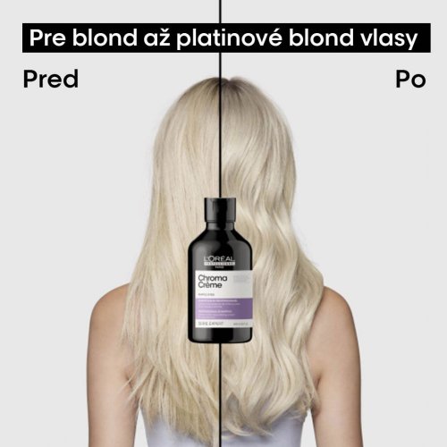 L'Oréal Expert Chroma Crème Purple Shampoo proti žltým tónom 500 ml