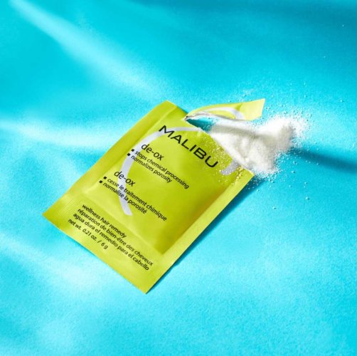 Malibu C De-Ox – Zastavuje účinok chemických procesov a obnovuje rovnováhu vlasov, BOX 12 x 6 g