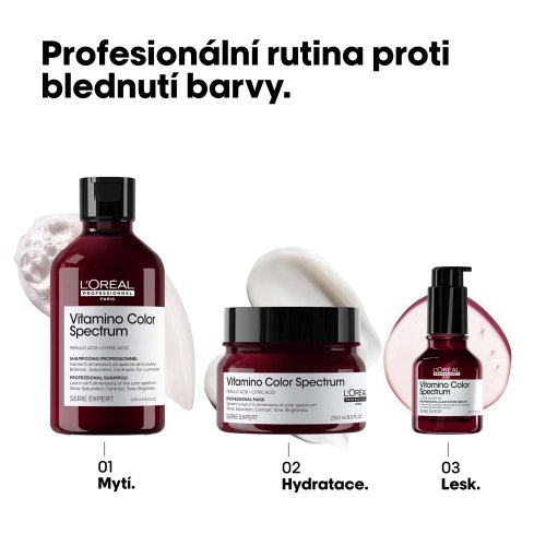L’Oréal Professionnel Vitamino Color Spectrum mask 250 ml – hydratační maska pro barvené vlasy