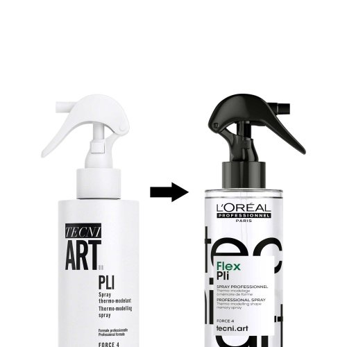 L’Oréal Professionnel Tecni.Art Pli Spray 190 ml – Hitzeschutz-Spray mit Memory-Effekt