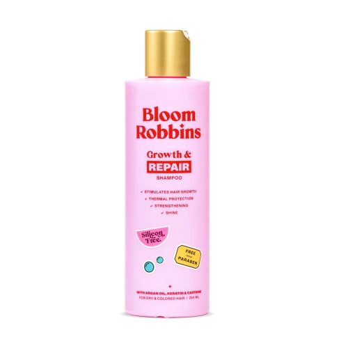 Bloom Robbins Growth & Repair – Regenerační šampon pro barvené a poškozené vlasy 250 ml