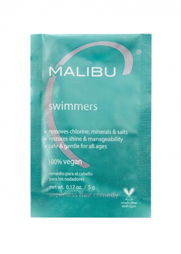 Malibu C - Swimmers Wellness Haarbehandlung für durch Meer und Chlor geschädigtes Haar Box 12 x 5g