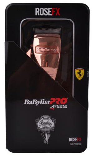 BABYLISS PRO FX8700RGE Profesionálny strihací strojček na vlasy rose-silver 45mm