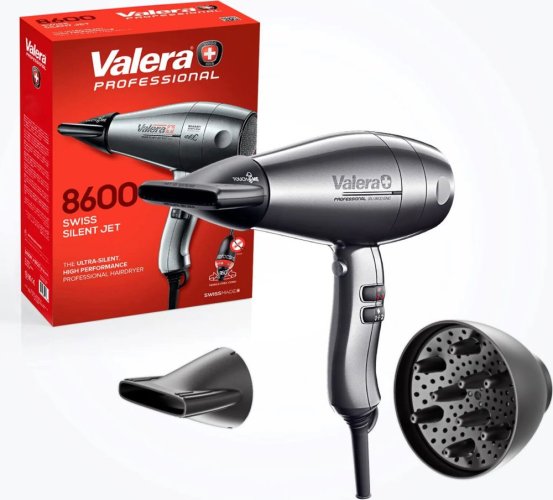 VALERA Swiss Silent Jet 8600 Ionic – super tichý profesionální fén s ionizací 2400W