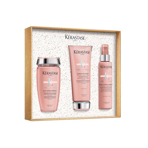 Kérastase Chroma Absolu darčeková sada Bain Chroma Respect 250 ml + kondicionér 200 ml + sérum 150 ml