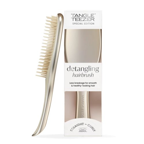 Tangle Teezer The Ultimate Detangler Chrome Neo Gold – kefa na rozčesávanie mokrých vlasov bez ťahania
