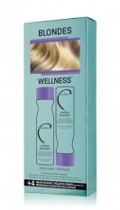 Malibu Blondes Enhancing Collection šampon 266 ml + kondicionér 266 ml + wellness sáčky 4 kusy dárková sada