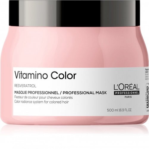 Loreal Vitamino Color Resveratrol rozjasňujúca maska na ochranu farby 500 ml