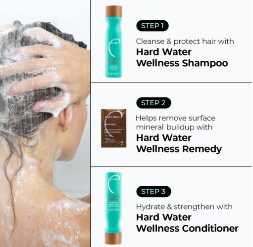 Malibu C Hard Water Wellness® Shampoo gegen unerwünschte Mineralien 266 ml