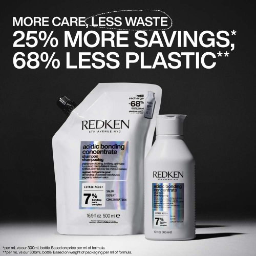 Redken Acidic Bonding Concentrate stärkendes Shampoo für schwaches Haar (Nachfüllung) 500 ml