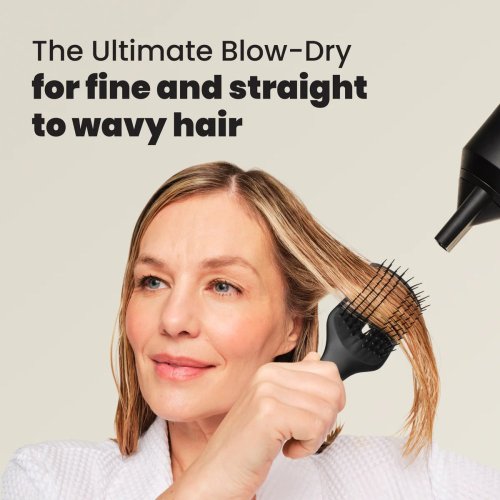 Tangle Teezer The Ultimate Blow Dry Black – fénovací kartáč pro objem, lesk a rychlé sušení