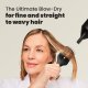 Tangle Teezer The Ultimate Blow Dry Black – fénovací kartáč pro objem, lesk a rychlé sušení