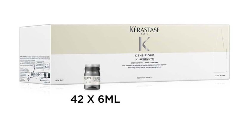 Kérastase Densifique Cure Densité – Intenzívna 42-dňová kúra pre hustotu vlasov (42 × 6 ml)