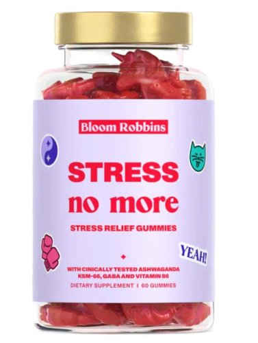 Bloom Robbins STRESS no more – Gummies proti stresu 60 ks