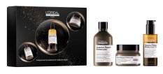L’Oréal Professionnel Absolut Repair Molecular sada pre poškodené vlasy – šampón 300 ml + maska 250 ml + olej 90 ml