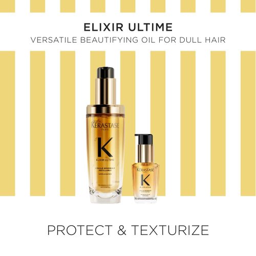 Kérastase Elixir Ultime Duo sada L'Huile Orginale Refillable doplniteľný univerzálny skrášľujúci olej 75 ml + olej 30 ml