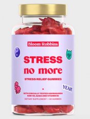 Bloom Robbins STRESS no more gumídky pro pro psychickou pohodu 60 ks