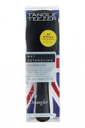 Tangle Teezer The Ultimate Detangler Midnight Black – professionelle Bürste für nasses Haar ohne Ziepen und Haarbruch