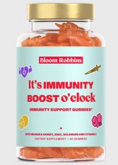 Bloom Robbins It's IMMUNITY BOOST o'clock gumíky na podporu imunitného systému 60 ks