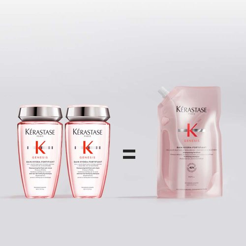 Kérastase Genesis Bain Hydra-Fortifiant Refill 500 ml – Náplň posilňujúceho šampónu proti padaniu vlasov