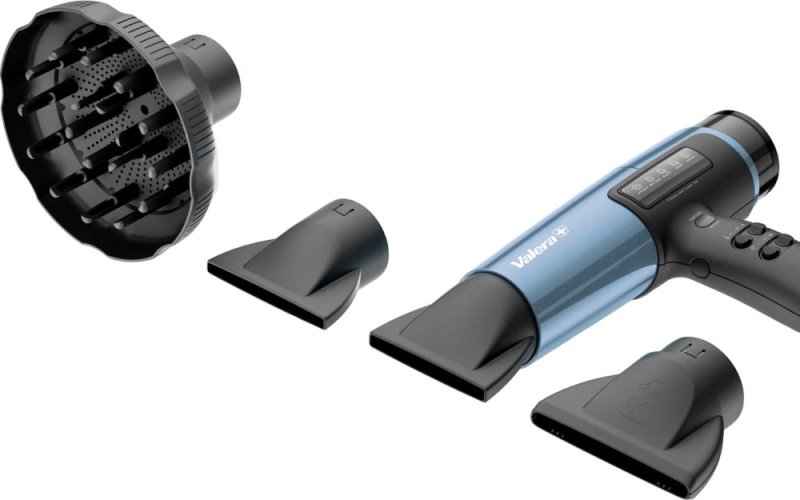 Valera GeniusCare AI Pacific Blue Metallic – professioneller High-Speed Haartrockner 2400 W