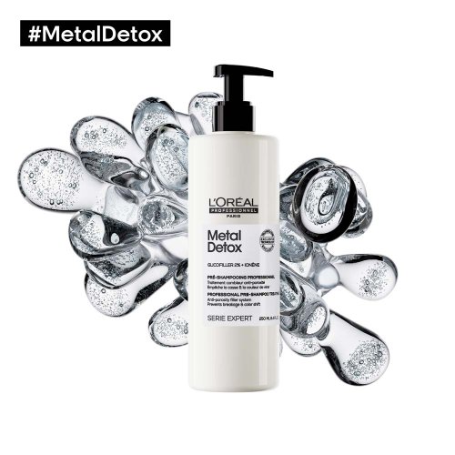 L’Oréal Professionnel Serie Expert Metal Detox pre-shampoo treatment 250 ml – predšampónová starostlivosť proti lámavosti