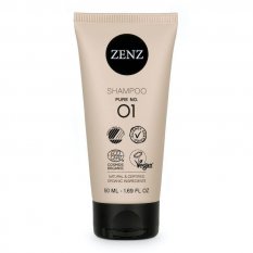 Zenz Organic Shampoo Pure no. 01​ Šetrný šampón na vlasy bez parfumácie 50 ml