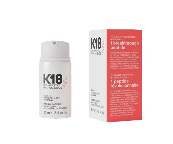K18 Hair Molecular Repair Leave-in Mask – Leave-in Haarmaske 50 ml