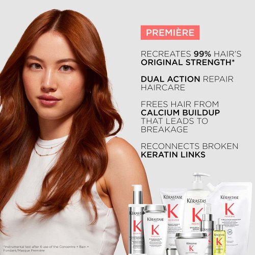 Kérastase Première Geschenkset Vor-Shampoo-Pflege 250 ml + Shampoo 250 ml + Haarspülung 200 ml