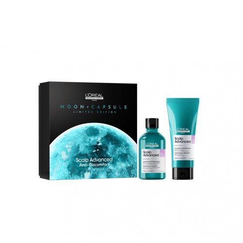 L'Oréal Professionnel Scalp Advanced darčeková sada na scitlivenú vlasovú pokožku šampón 300 ml + kondicionér 200 ml