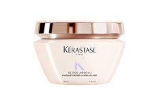 Kérastase Gloss Absolu Masque Crème Hydra-Glaze 200ml – hydratisierende Anti-Frizz Maske für dickes Haar