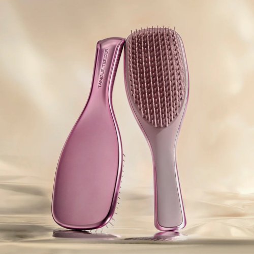 Tangle Teezer The Ultimate Detangler Chrome Mauve Copper – Bürste zum Entwirren nasser Haare ohne Ziepen