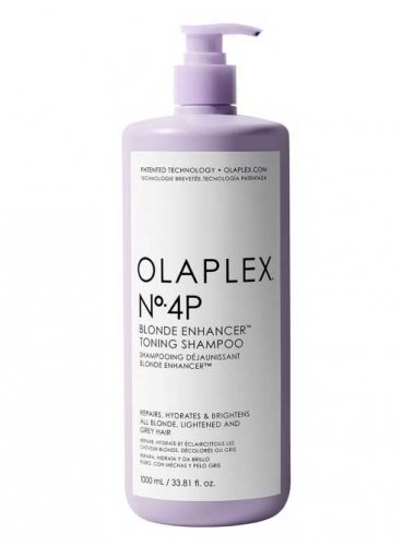 Olaplex® No.4-P Blonde Enhancer tónovací neutralizačný šampón 1000 ml