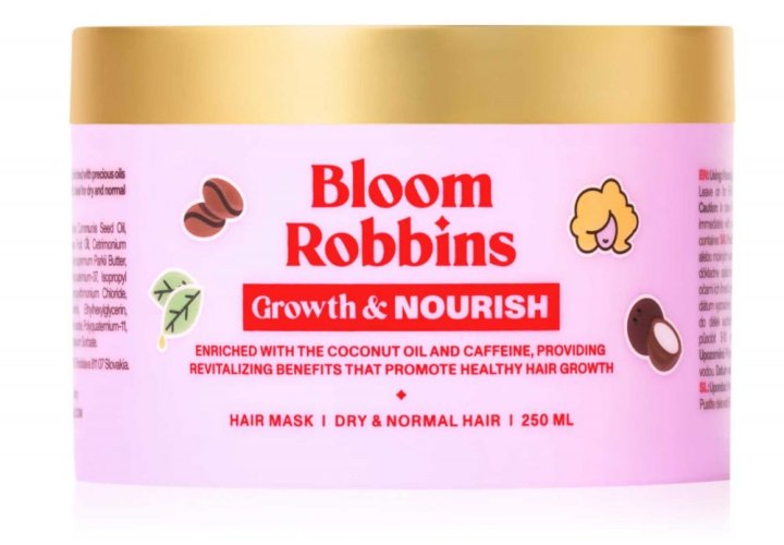 Bloom Robbins Growth & Nourish – Pflegende Maske zur Regeneration & Haarwachstum 250 ml