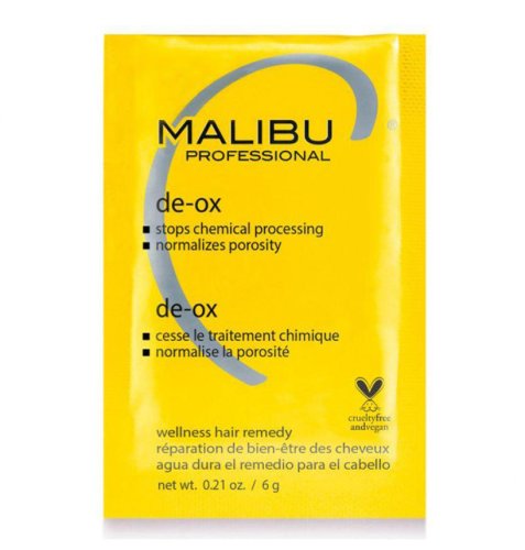 Malibu C De-Ox – Zastavuje účinek chemických procesů a obnovuje rovnováhu vlasů, 6 g